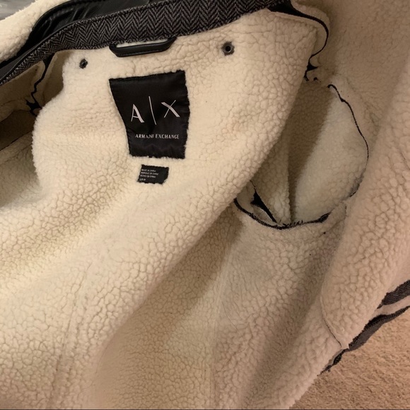 A/X Leather/Fur Stylish Trench - Picture 11 of 11